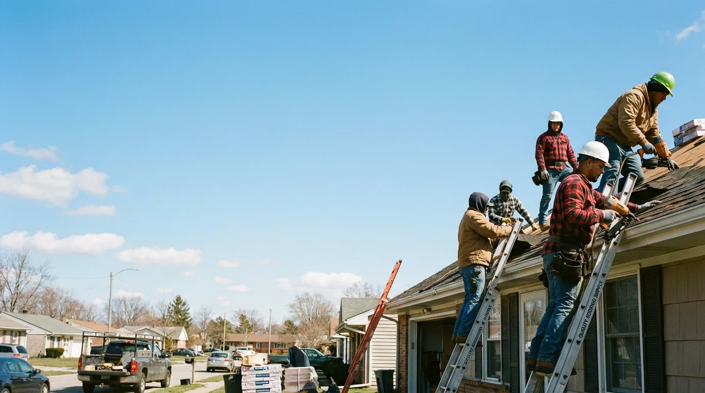 Roofing in Hillman, MI near me